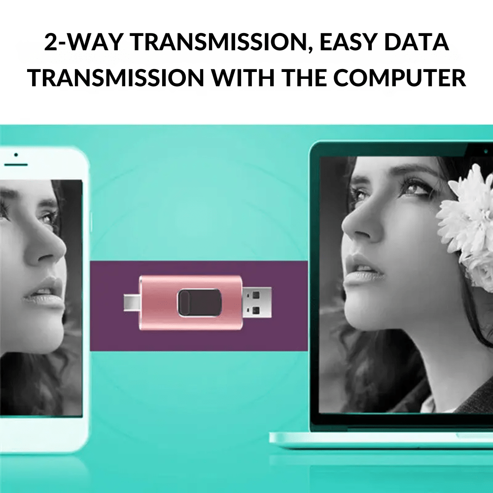 4-in-1 Multiport USB Flash Drive