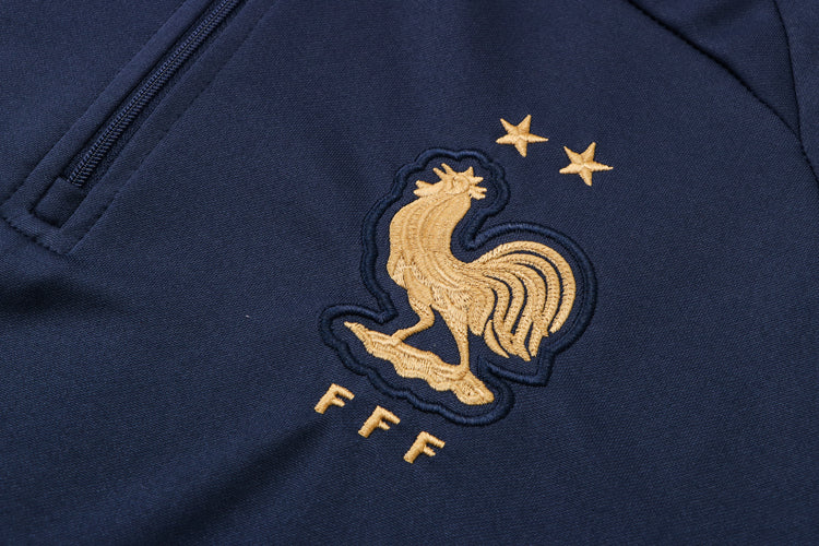 France 22-23 Blue Junior Tracksuit