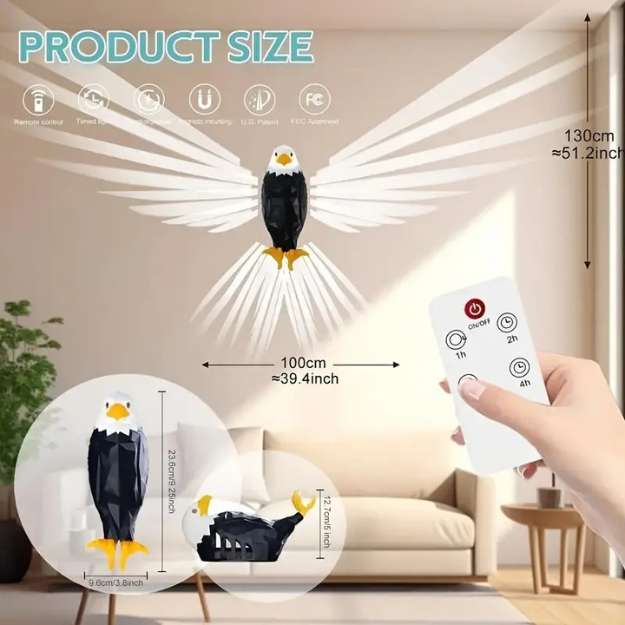 Artistic Eagle Wall Light