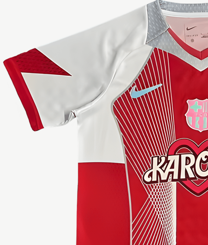 BARCELONA 2025/26 'KAROL G' SPECIAL EDITION (RED) SHIRT
