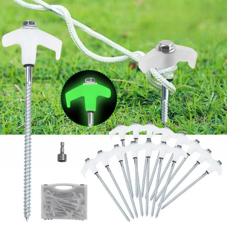 BrightLock Camping & Tent Pegs