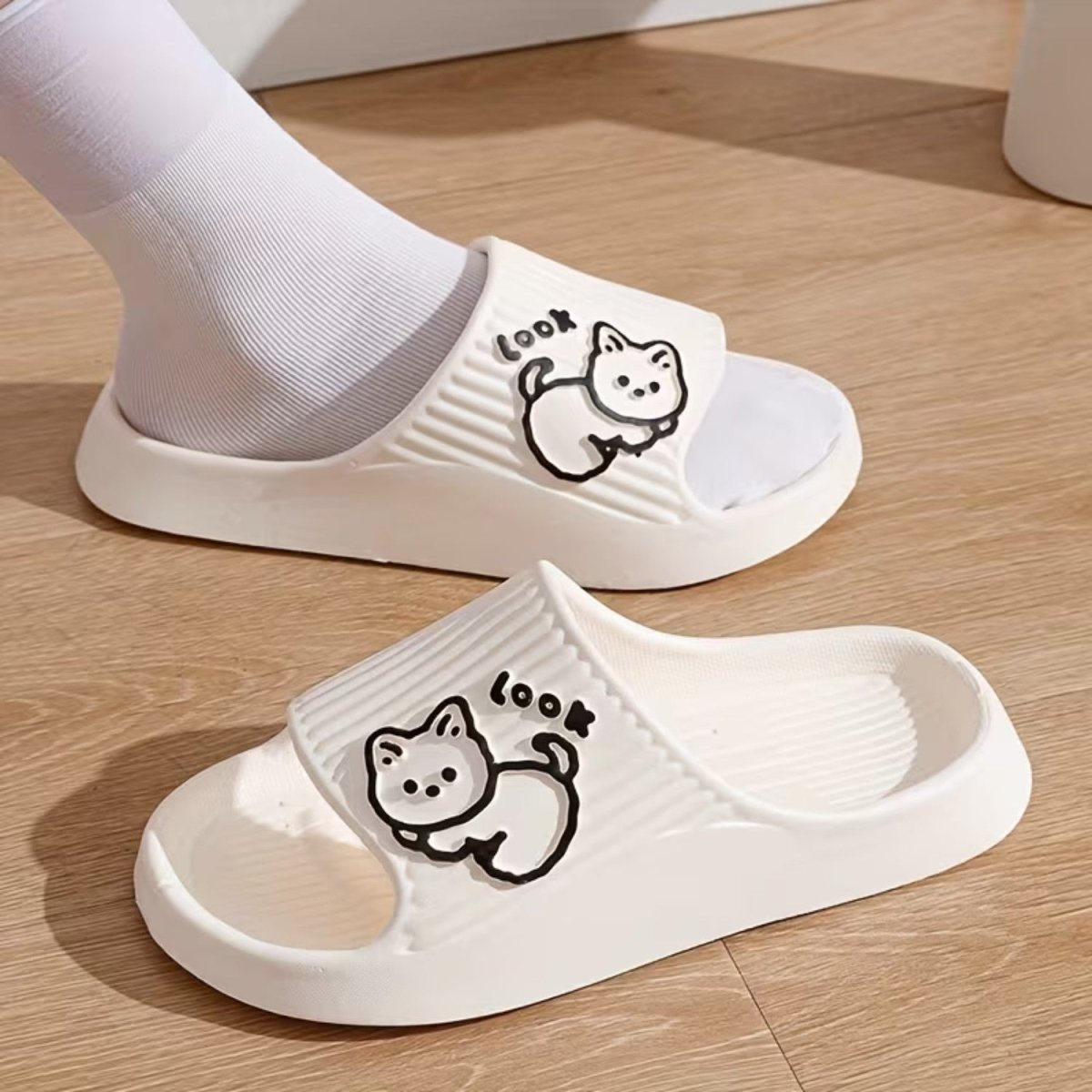 Cartoon Style EVA Slippers for Women