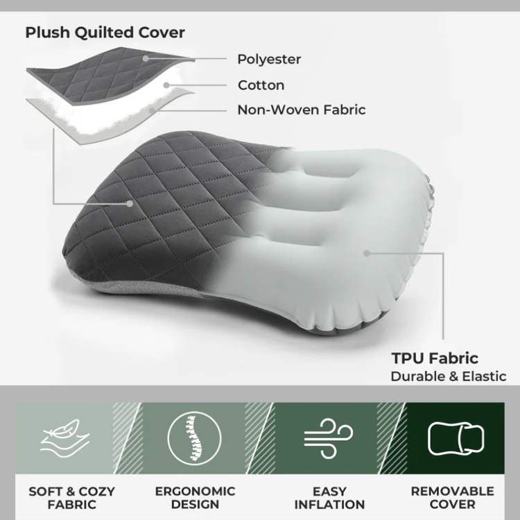 Compact Outdoor Sleeping Pillow