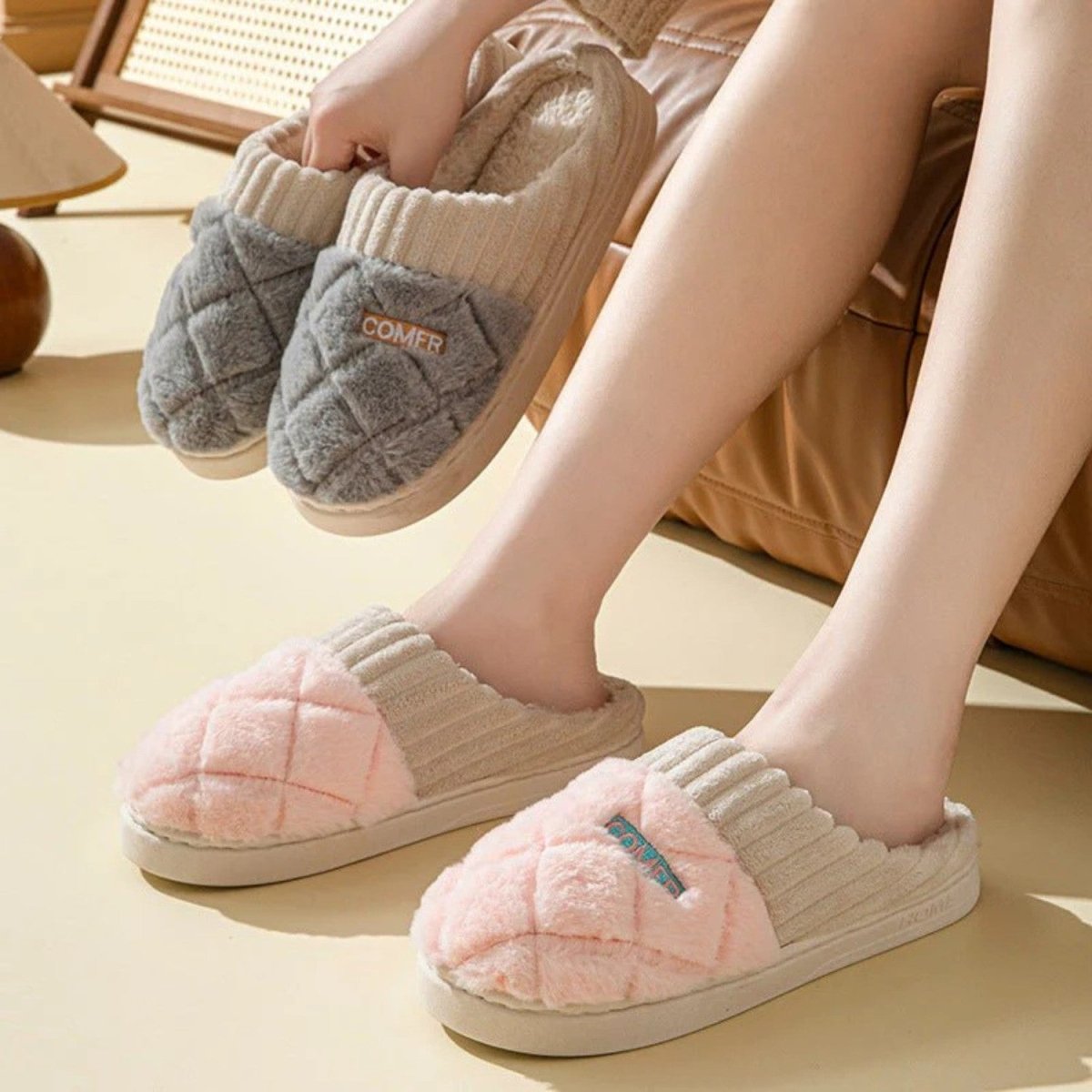 Cozy Warm Indoor Slippers