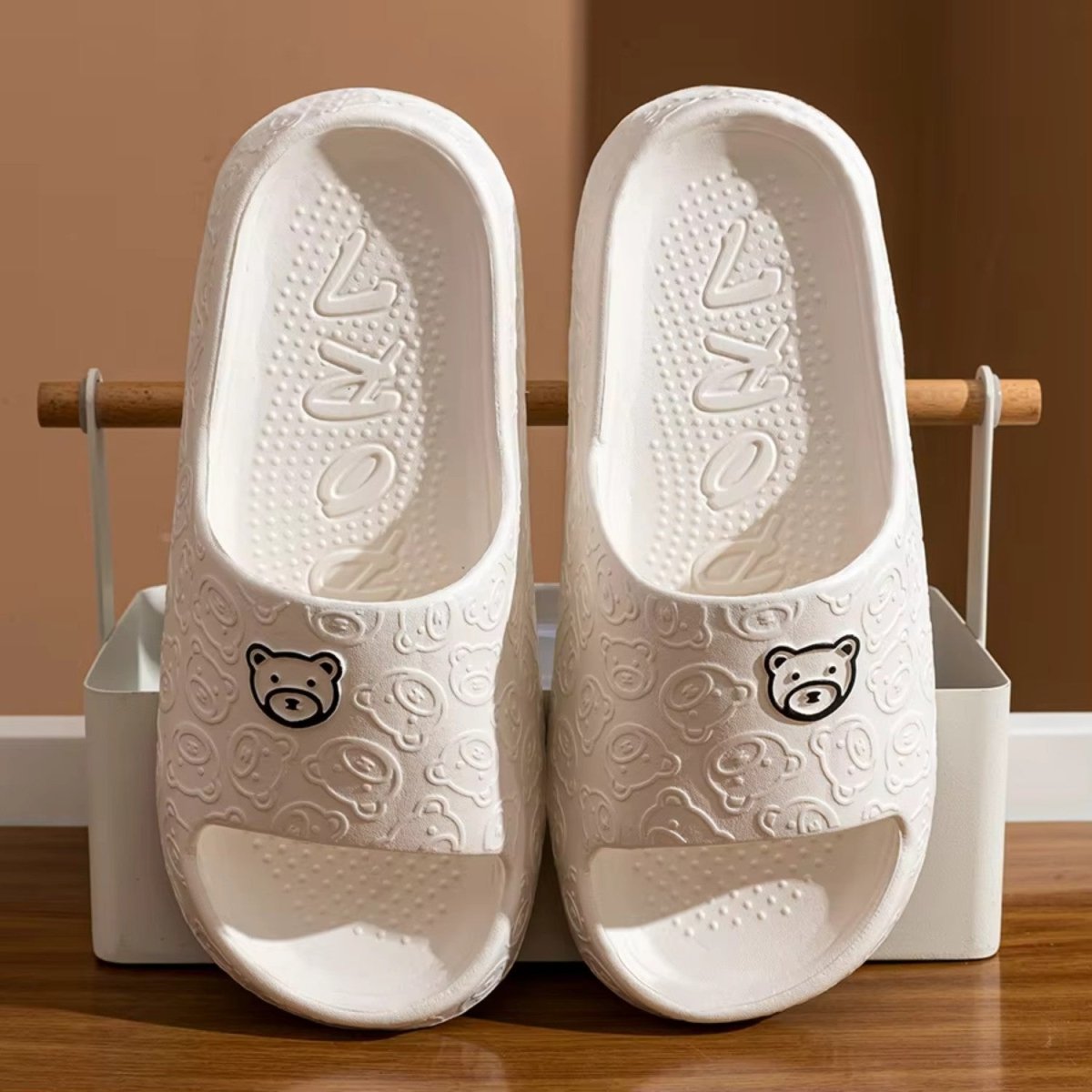 Cute Bear EVA Slides for Women