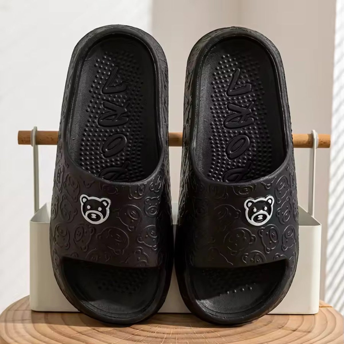 Cute Bear EVA Slides for Women
