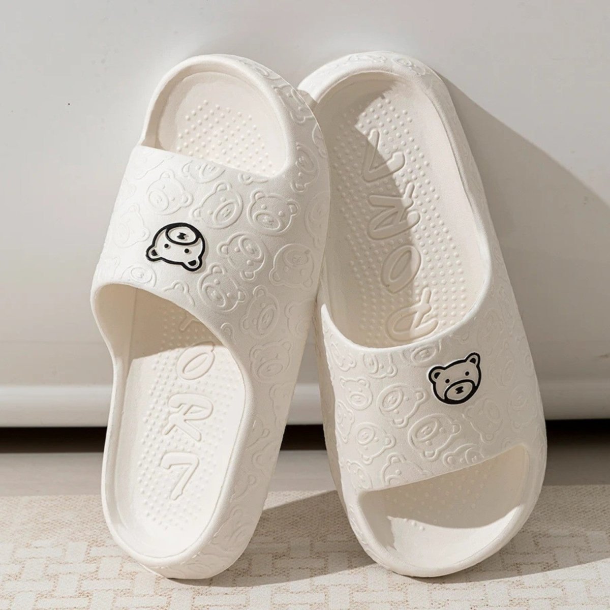 Cute Bear EVA Slides for Women