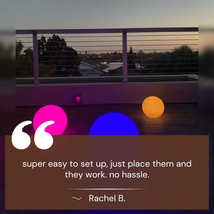 Eco-Friendly Illuminated Spherical Garden Light
