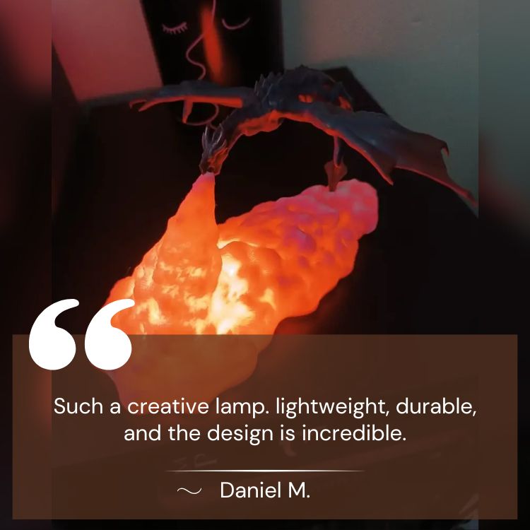 FireDragon 3D Night Light