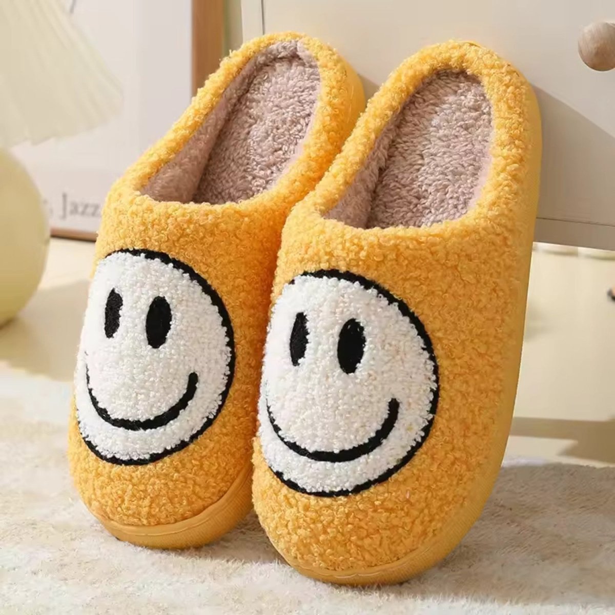 HappyStep Plush Slippers for Ladies