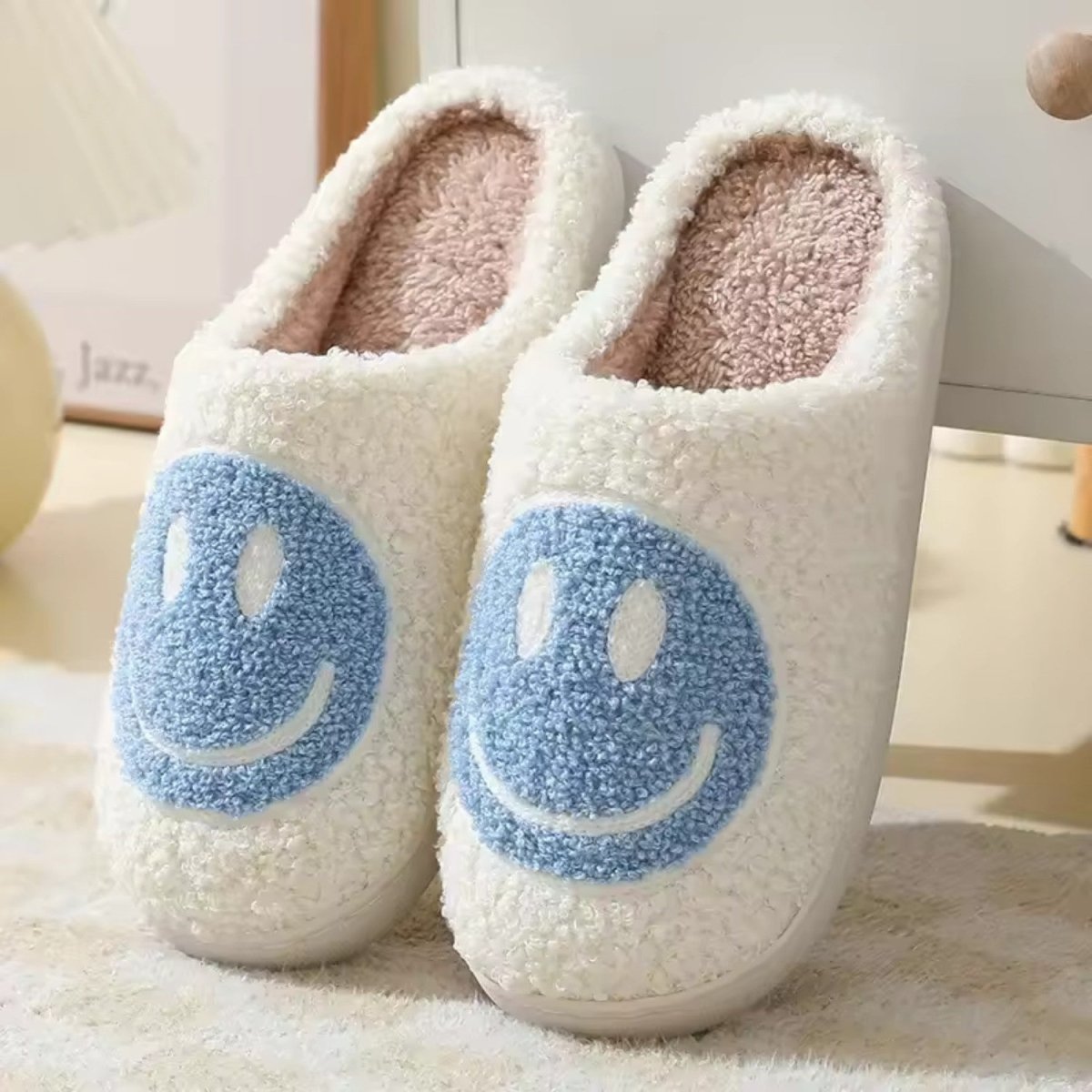 HappyStep Plush Slippers for Ladies
