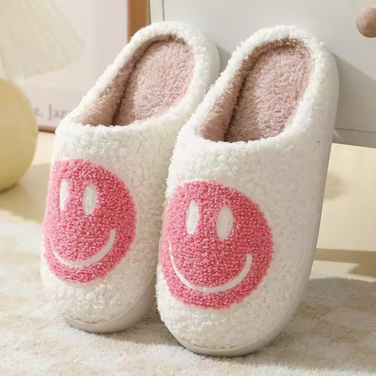 HappyStep Plush Slippers for Ladies