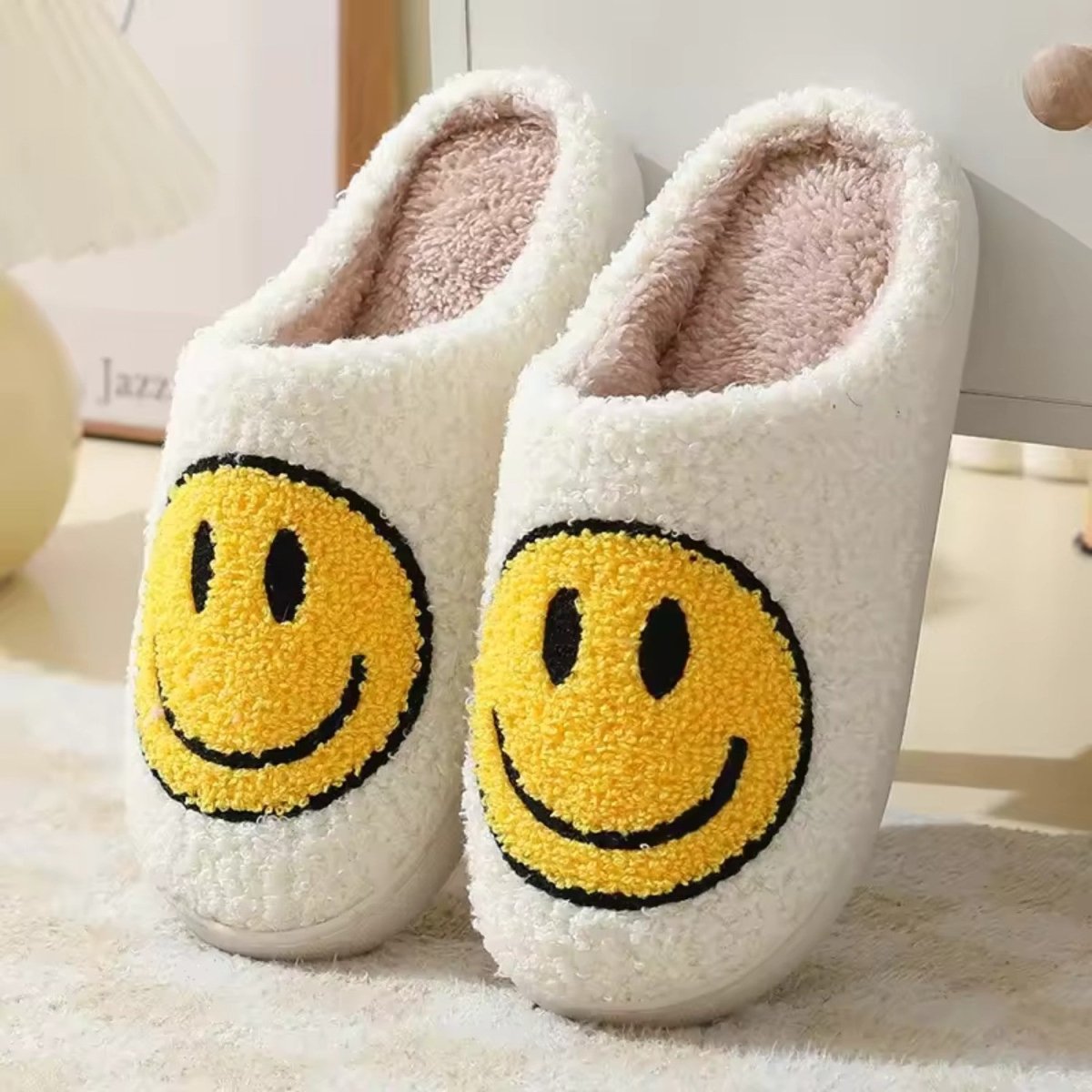 HappyStep Plush Slippers for Ladies