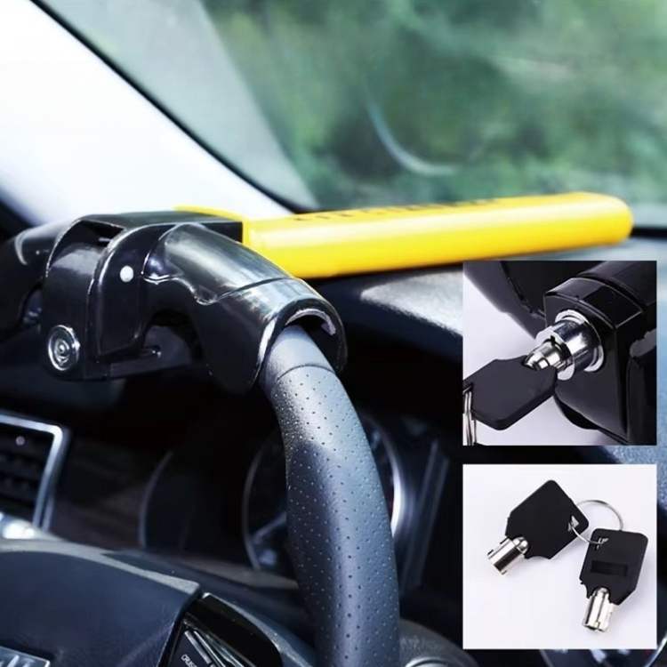 Heavy-Duty Universal Steering Wheel Lock