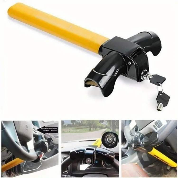 Heavy-Duty Universal Steering Wheel Lock