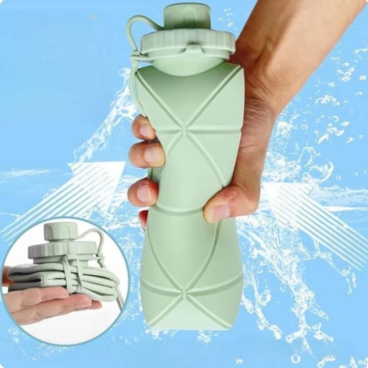 HydrateGo Collapsible Water Bottle