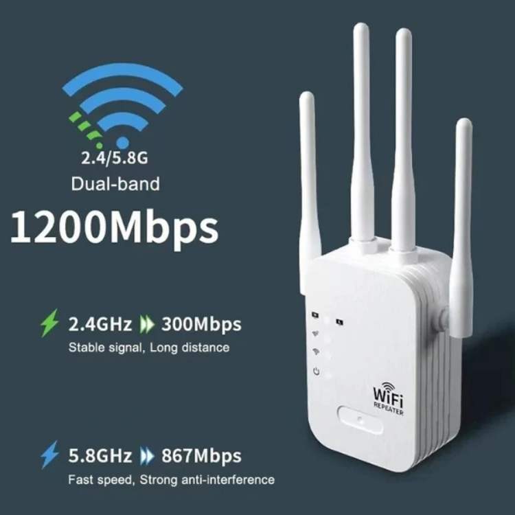 Long-Range Outdoor 5G WiFi Booster