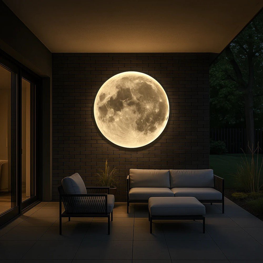 Lunar Glow Wall Light