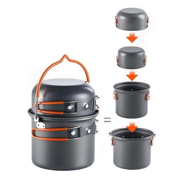Portable Camping Cooking Set