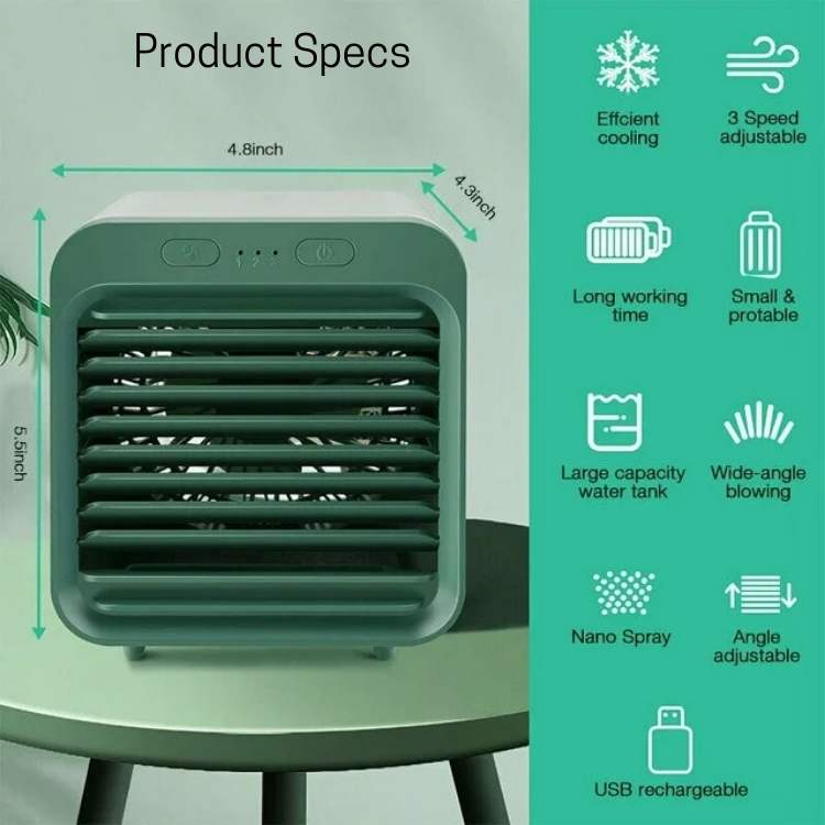 Portable Desk-Sized Air Conditioner