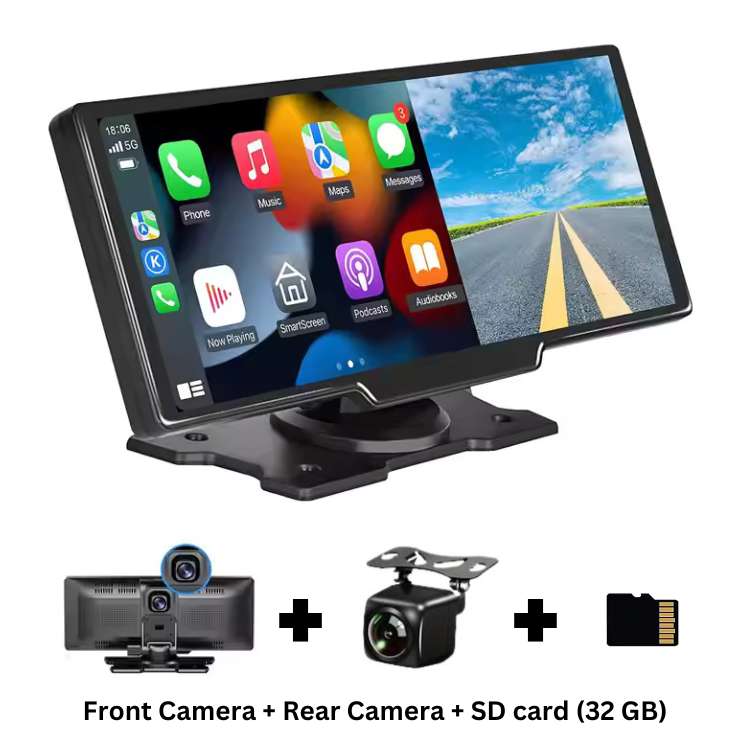 SmartDrive 10.25” Wireless CarPlay & Android Auto Display