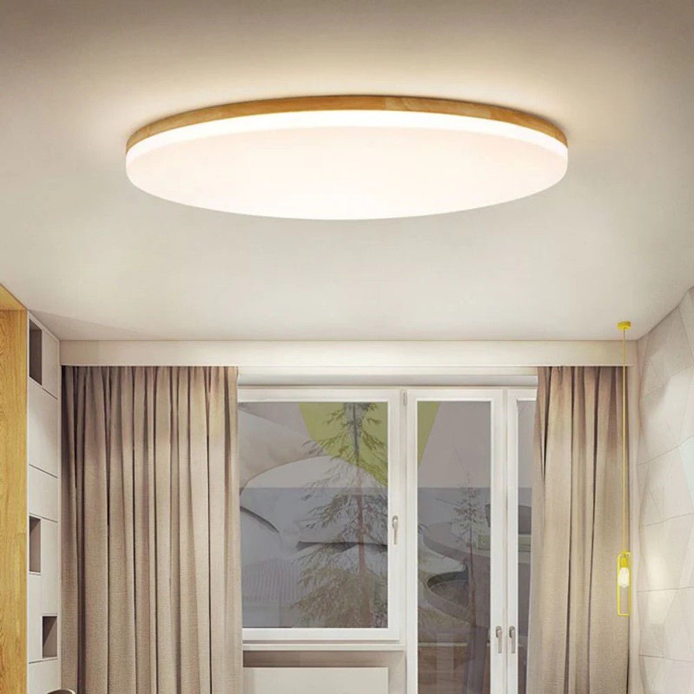 Soft Glow Natural LED Ceiling Lamp