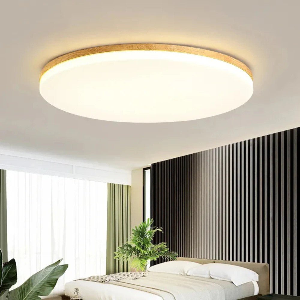 Soft Glow Natural LED Ceiling Lamp