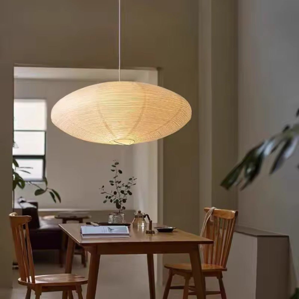 Soft Glow Paper Pendant Light