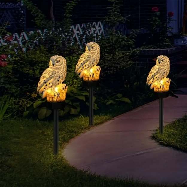 Solar-Powered Decorative Garden Light
