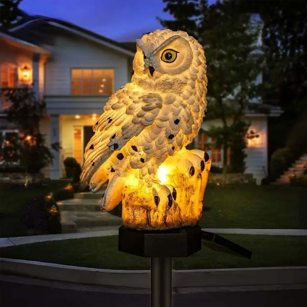 Solar-Powered Decorative Garden Light