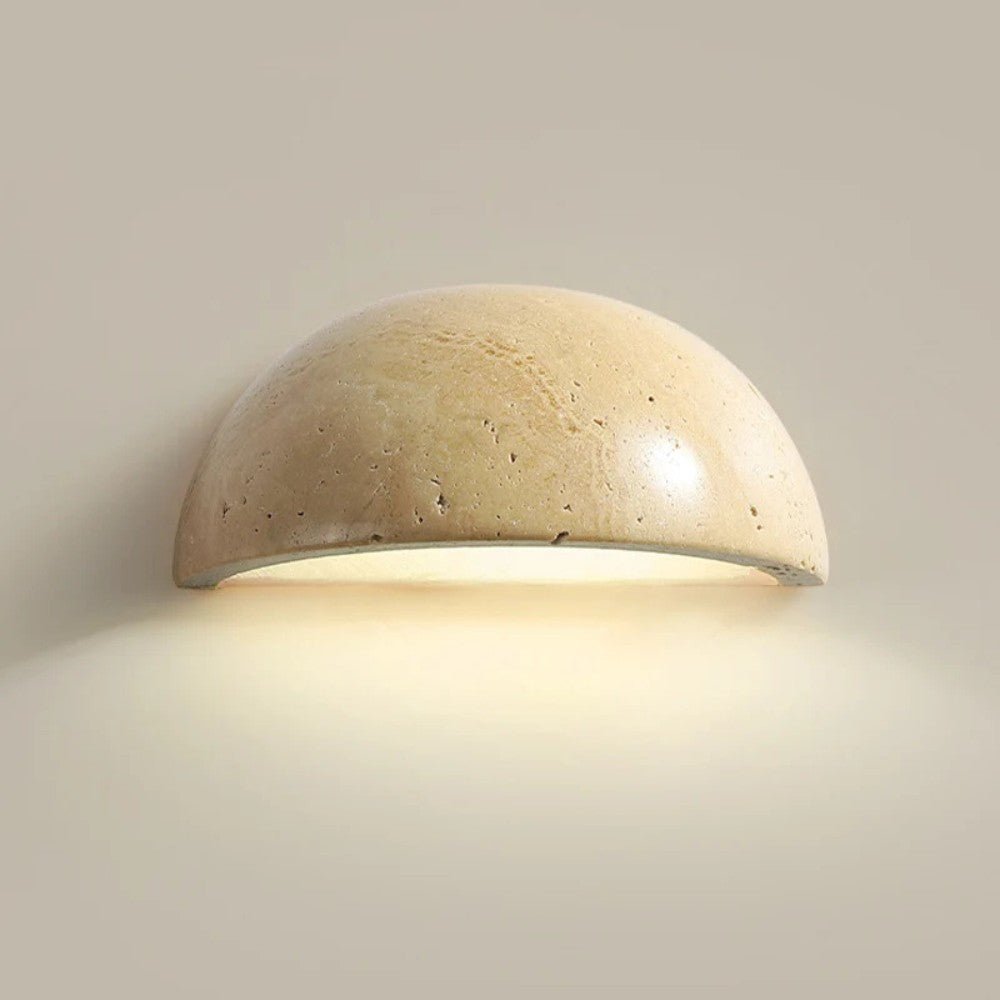 StoneGlow Curved LED Wall Light