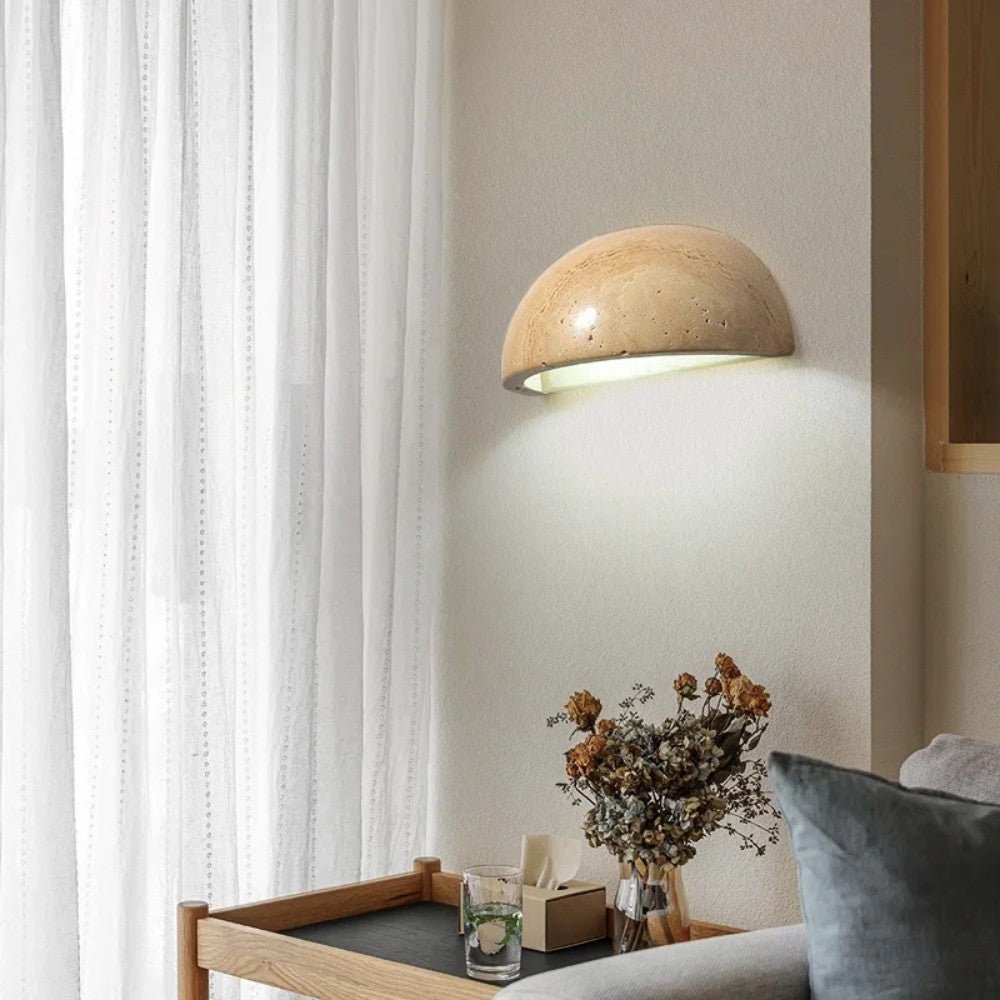 StoneGlow Curved LED Wall Light