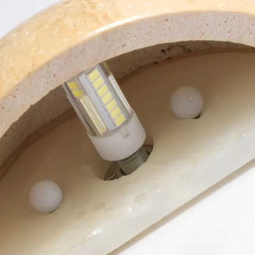 StoneGlow Curved LED Wall Light