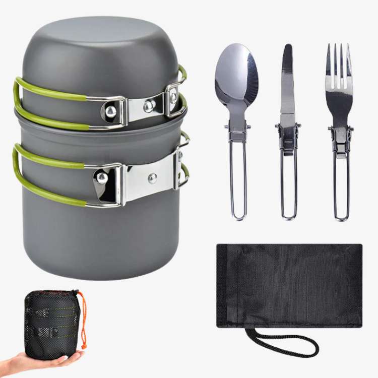 Ultralight Camping Cooking Set