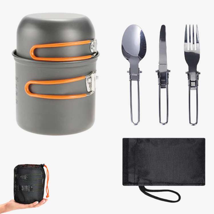 Ultralight Camping Cooking Set