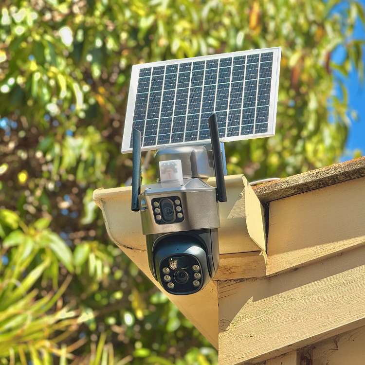 UltraVision Solar Camera – Wire-Free 360° Protection, Day & Night