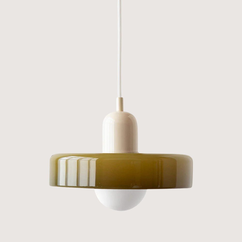Vibrant Glass Pendant Light Design