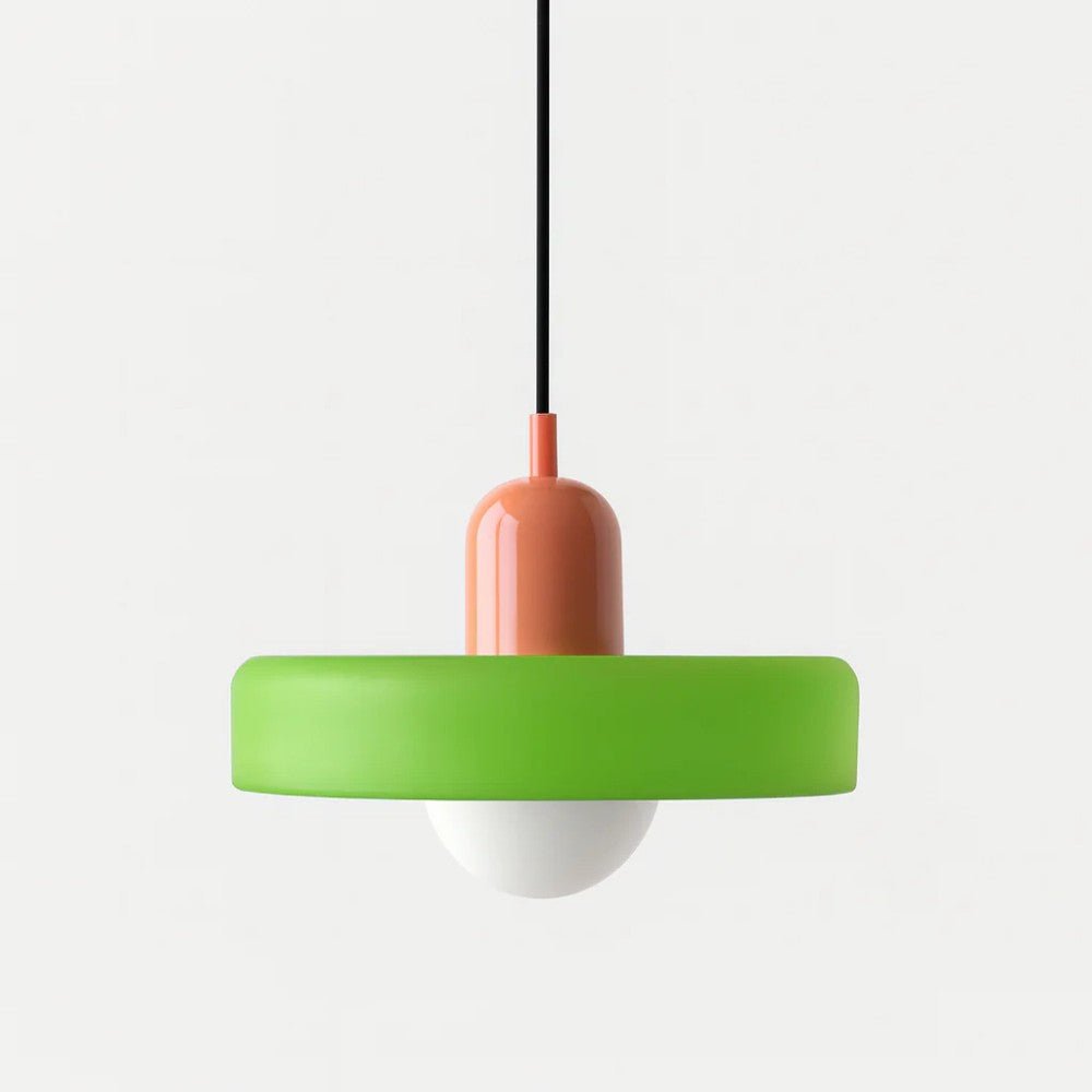 Vibrant Glass Pendant Light Design