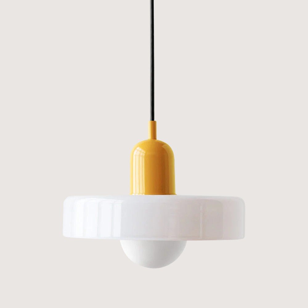 Vibrant Glass Pendant Light Design