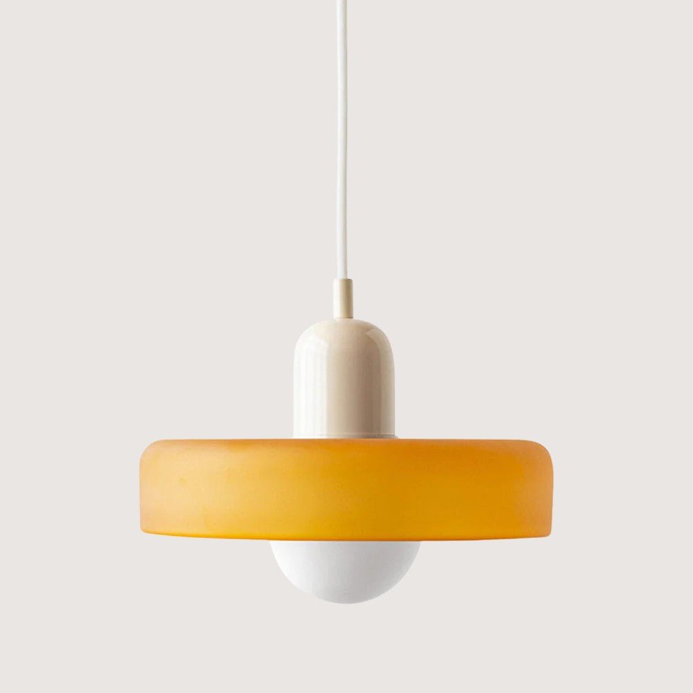 Vibrant Glass Pendant Light Design