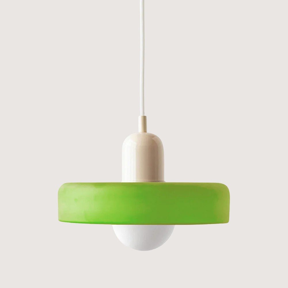 Vibrant Glass Pendant Light Design