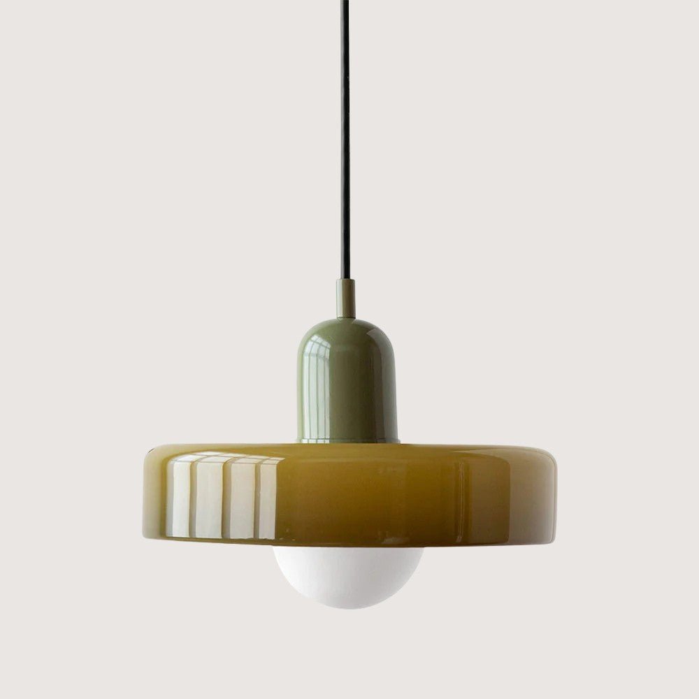 Vibrant Glass Pendant Light Design