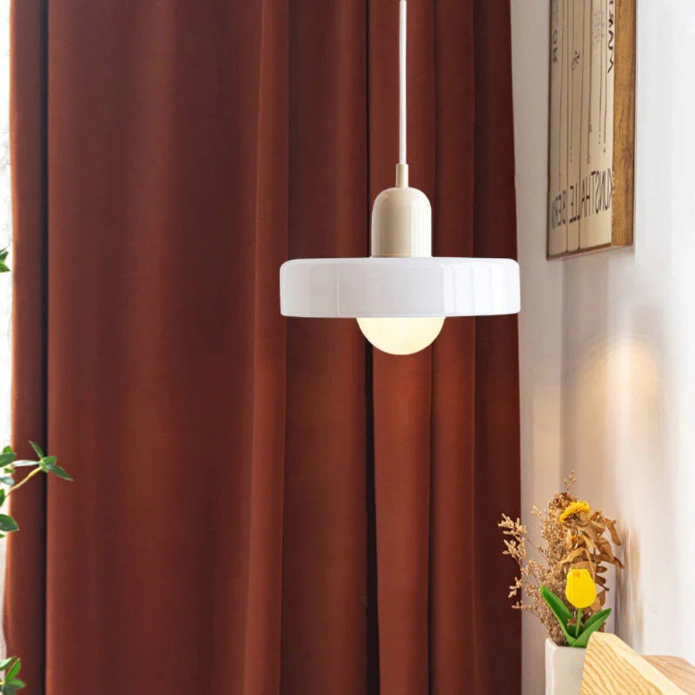 Vibrant Glass Pendant Light Design