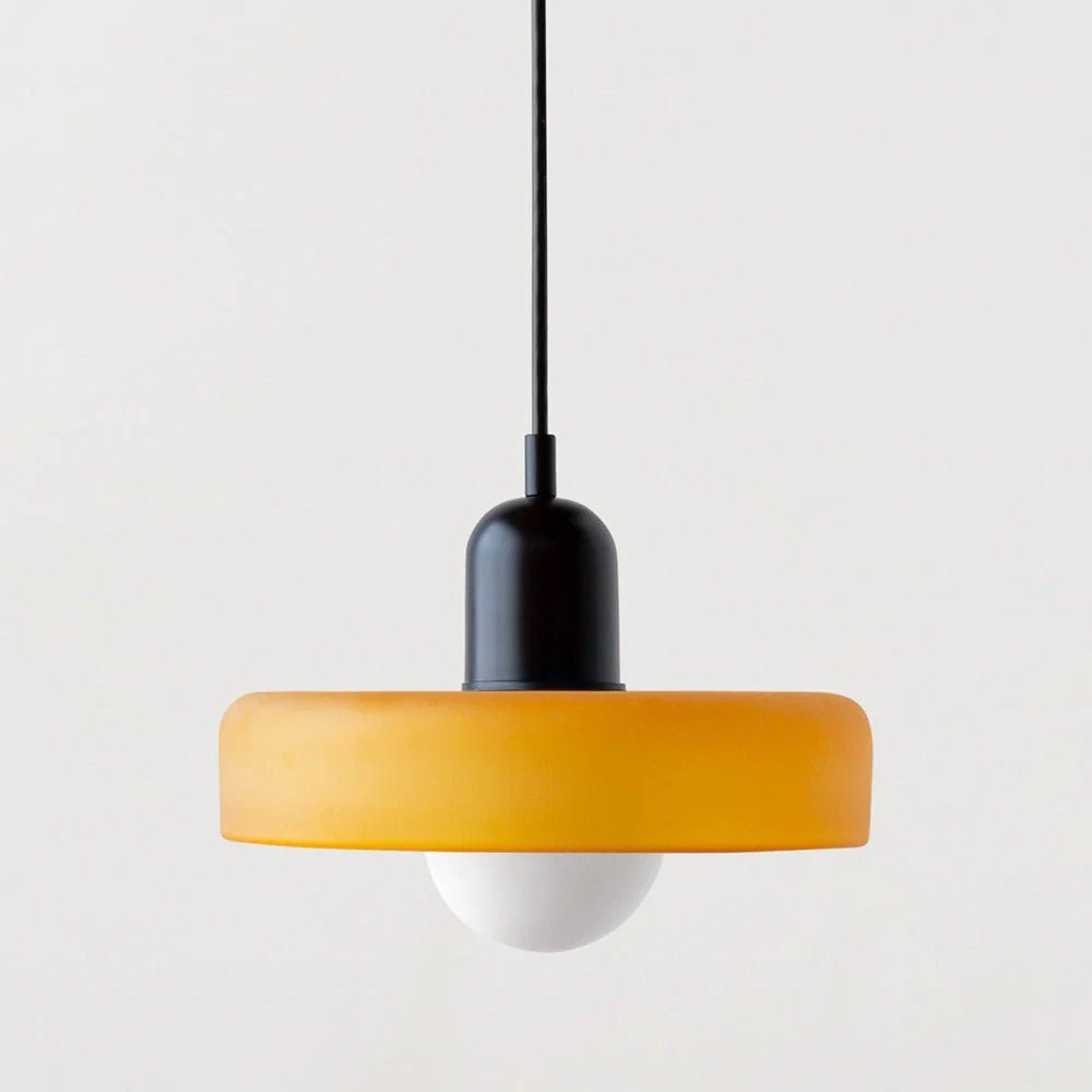 Vibrant Glass Pendant Light Design