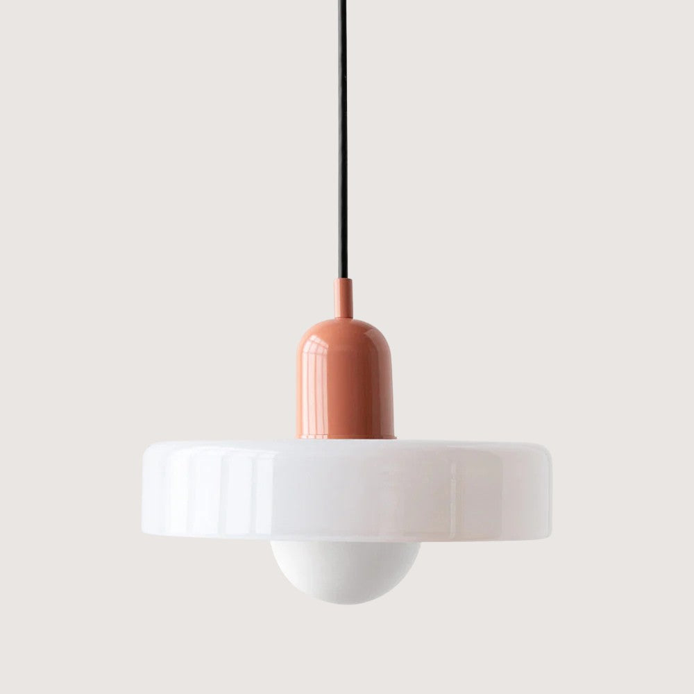 Vibrant Glass Pendant Light Design