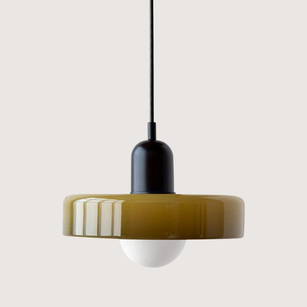 Vibrant Glass Pendant Light Design
