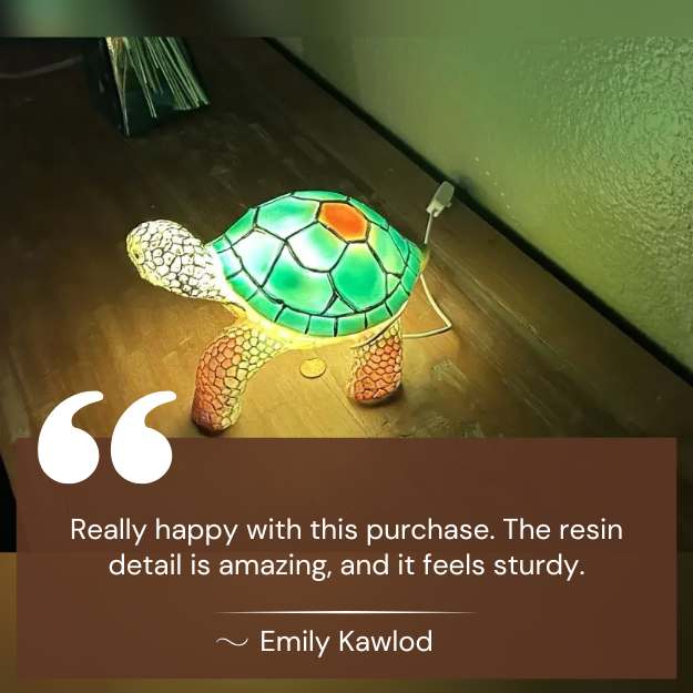 Vintage Turtle Table Lamp