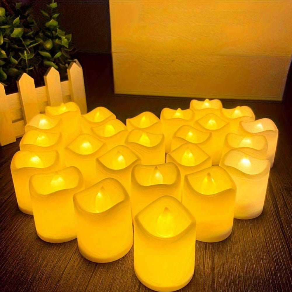 Warm Glow Flameless Tea Light Set