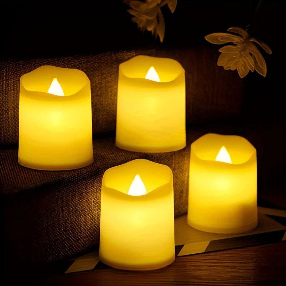 Warm Glow Flameless Tea Light Set