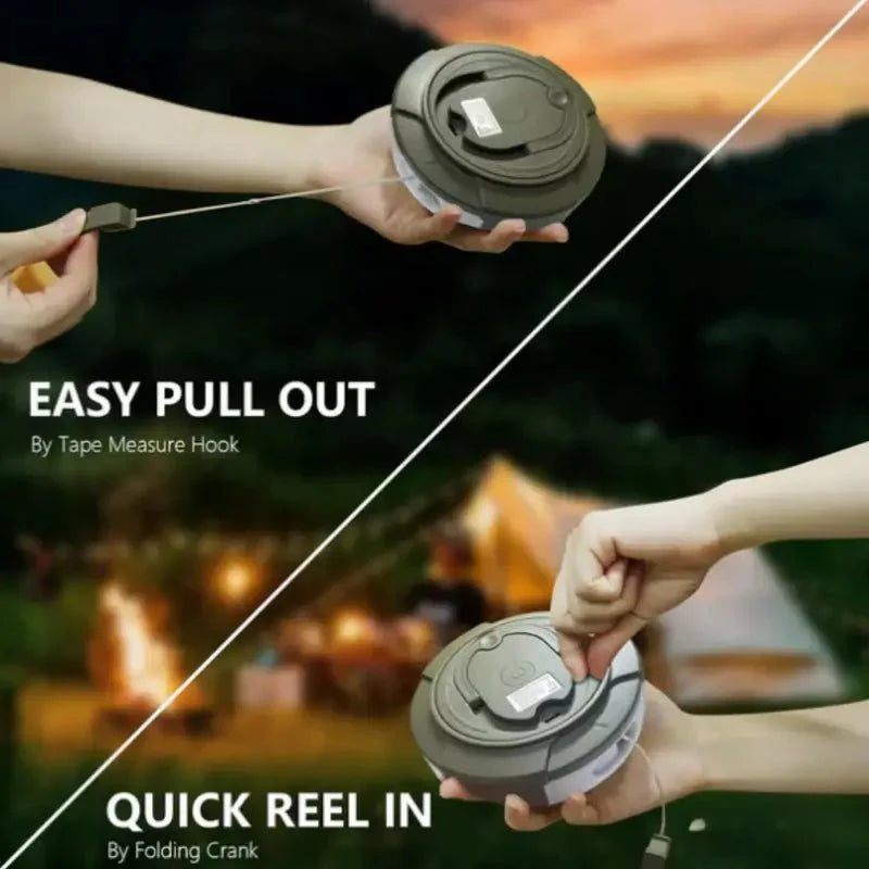 4-in-1 Retractable Camp Light